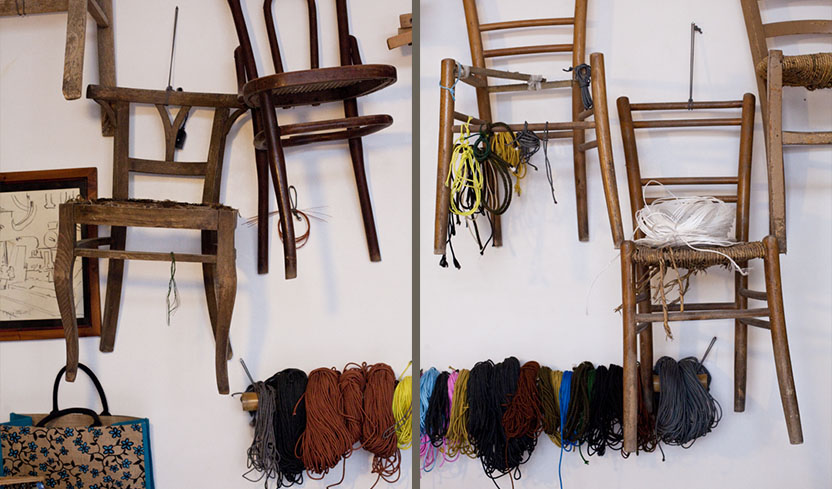 corde sintetiche o in fibre naturali