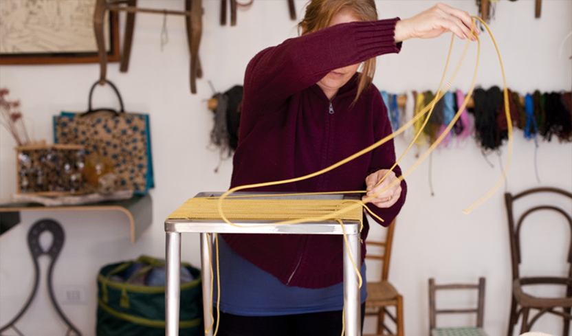 inizio intreccio ordito