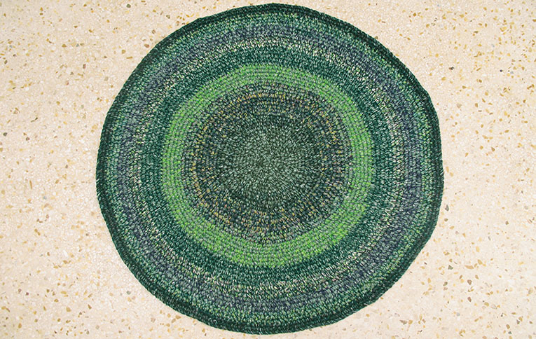 fisculo o tappeto in lana e cotone