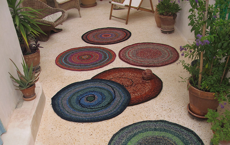 fisculi o tappeti colorati